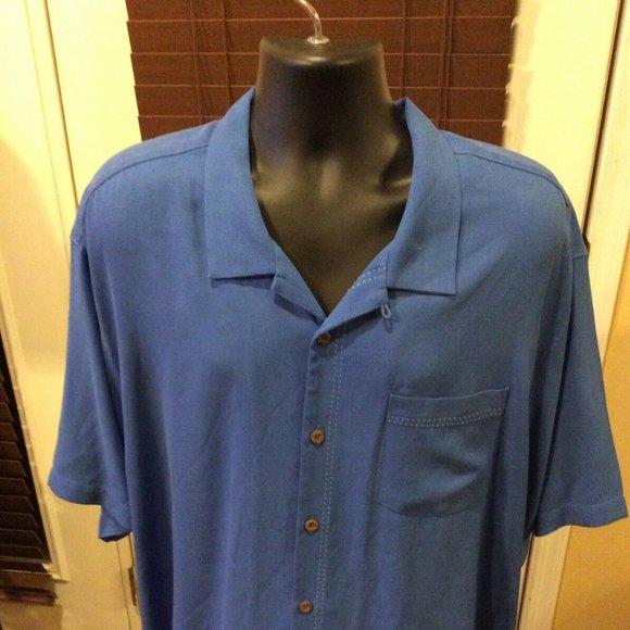 Tommy Bahama Other - Tommy Bahama Island Zone Button shirt 2XB Blue